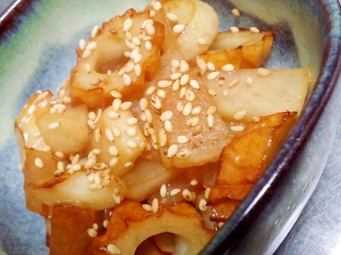 簡単副菜 大根とちくわの炒め煮